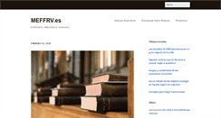 Desktop Screenshot of meffrv.es
